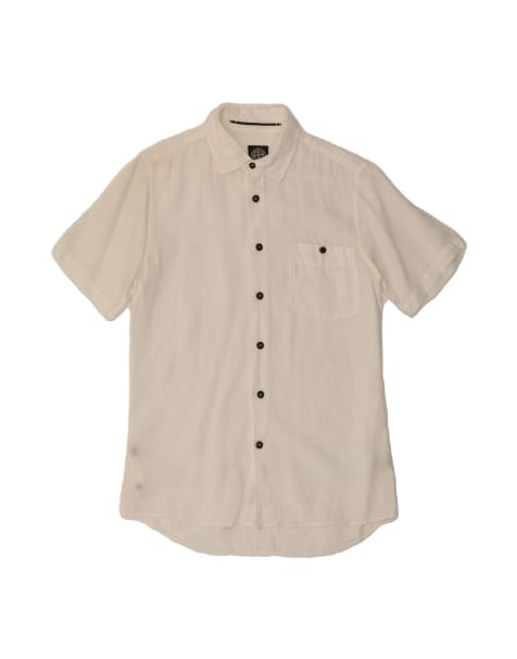 Vintage Stone Island Short Sleeve Shirt Small In White - view 1