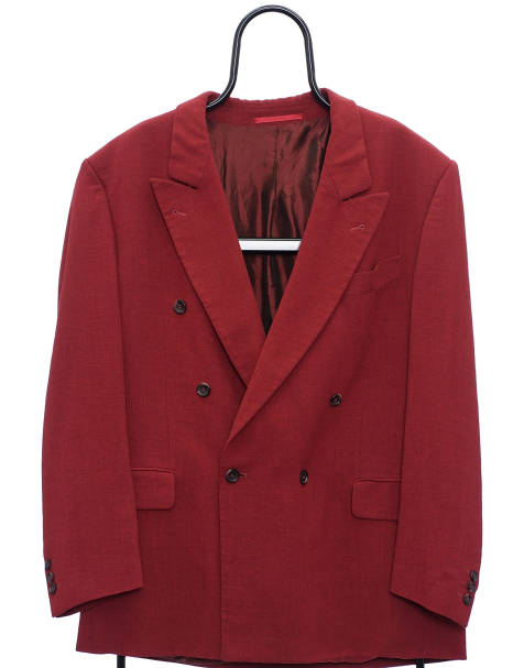 Vintage Stones classic size L blazer jacket in maroon - view 1