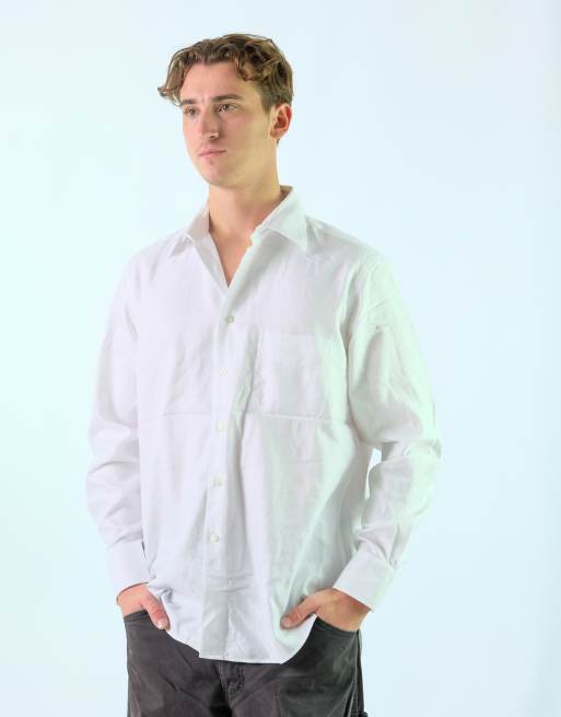 Vintage Strada XL Long Sleeve Shirt White