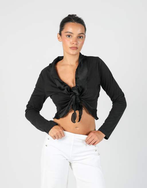 Vintage Street One S blouse in black