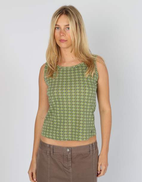 Vintage Street One S cami in light green - view 1