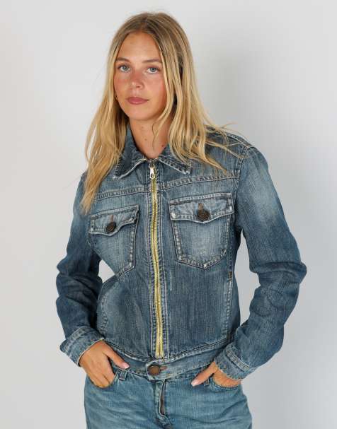 Vintage Studio Jeans M denim jacket in light blue - view 1