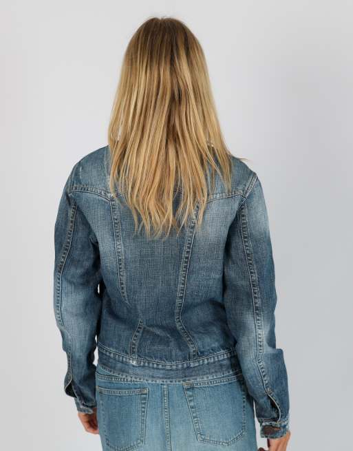 Vintage Studio Jeans M denim jacket in light blue, 2 of 4
