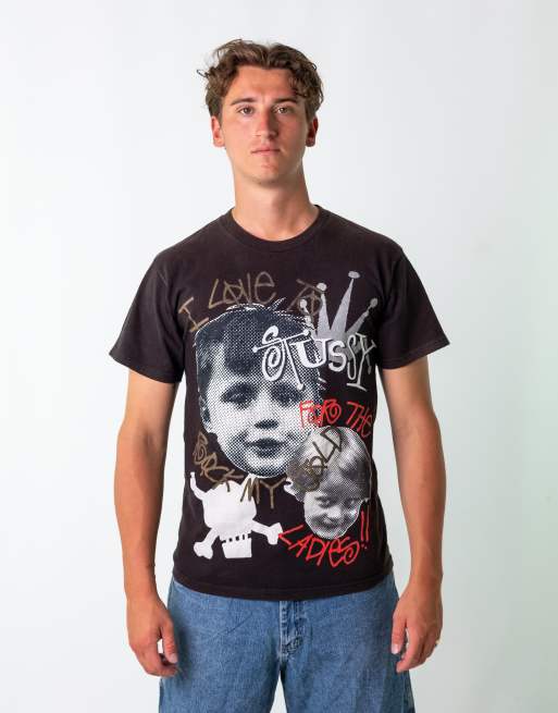 Vintage Stüssy M Oversized T-Shirt 