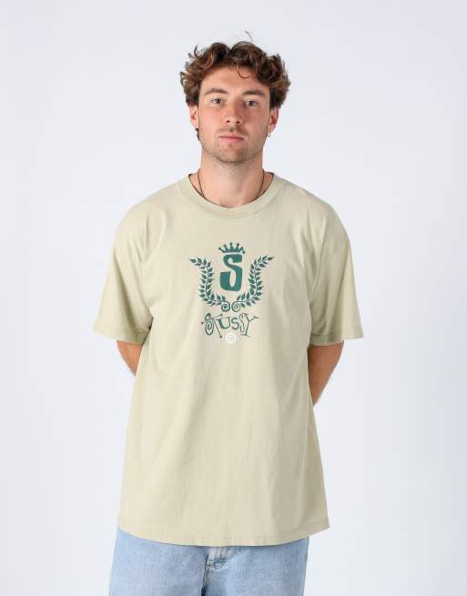 Vintage Stüssy xl t-shirt in light green