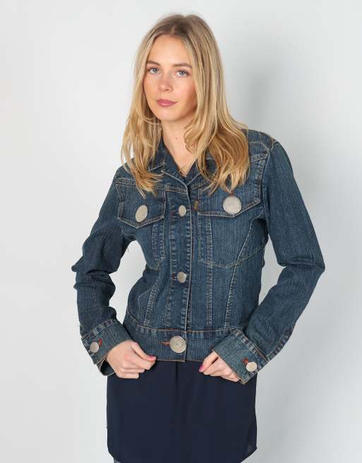 Vintage Super Jeans M denim jacket in blue