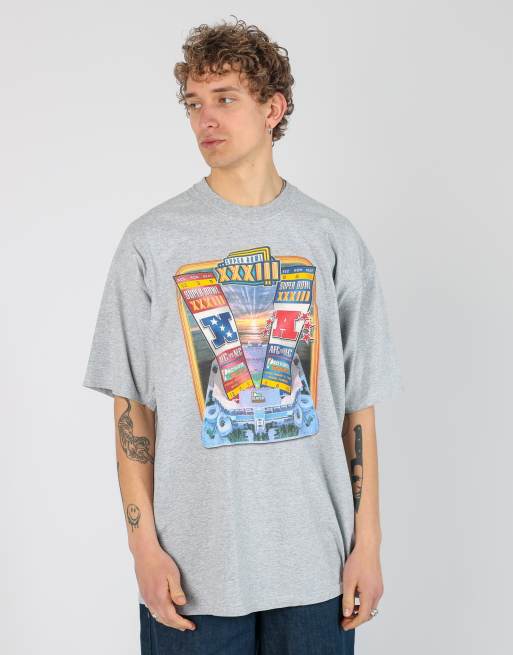 Vintage Superbowl xxl t-shirt in light grey