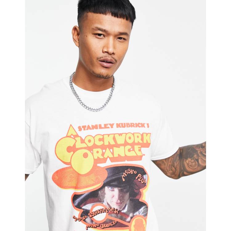 Vintage Supply a clockwork orange graphic t shirt in white