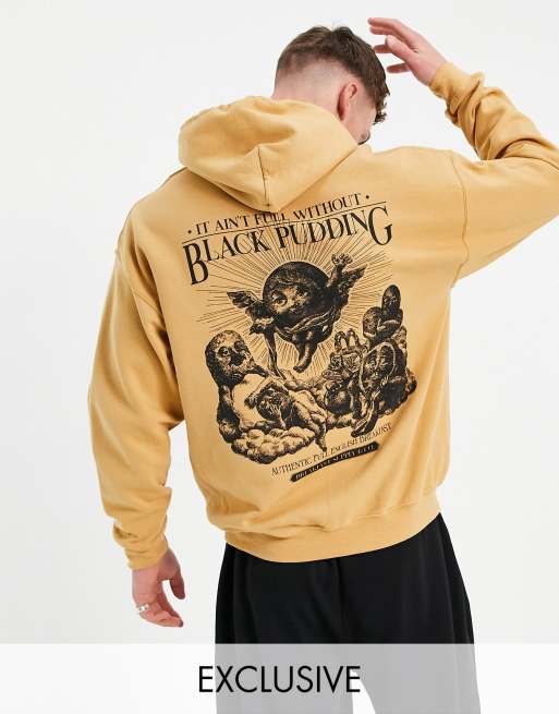 Vintage Supply - Breakfast Supply - Sweat à capuche d'ensemble - Doré - Exclusivité ASOS