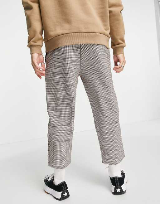 Casual checked trousers online