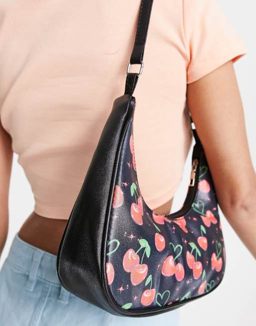 Vintage Supply cherry pop print shoulder bag