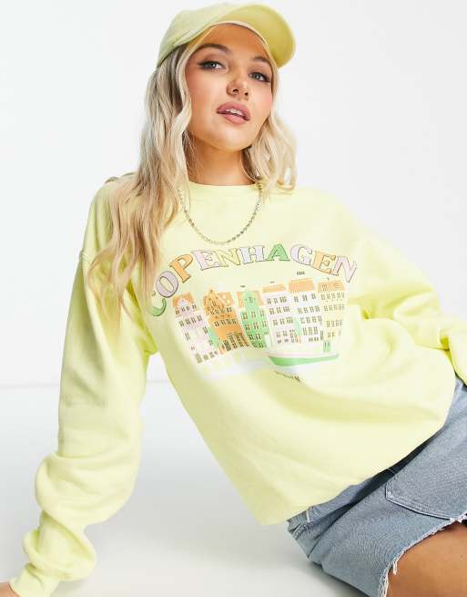Lemon sales coloured sweatshirt