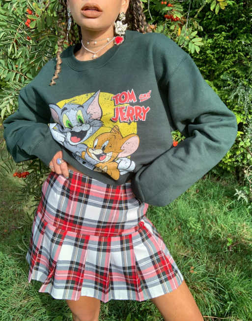 Tom and jerry graphic sweatshirt new arrivals