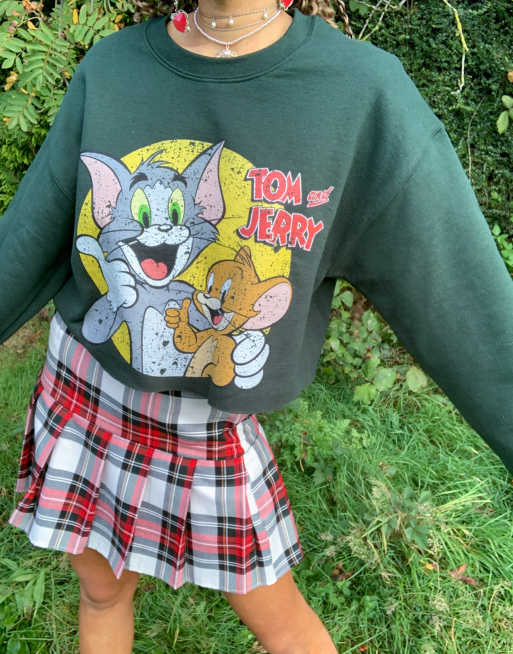 Tom and jerry graphic sweatshirt online