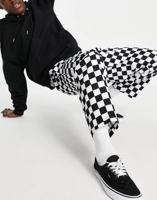 Baggy checkered pants store