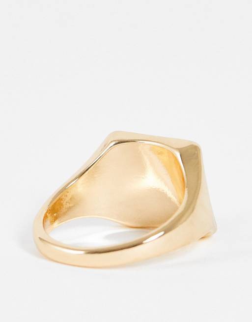 Flat sovereign hot sale ring