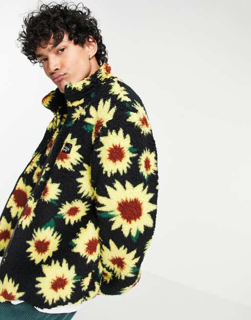 Sunflower north face jacket top