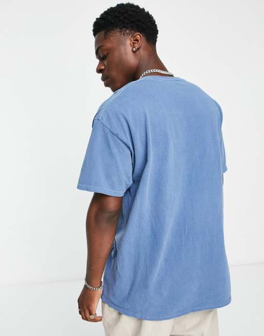 Vintage blue shop t shirt