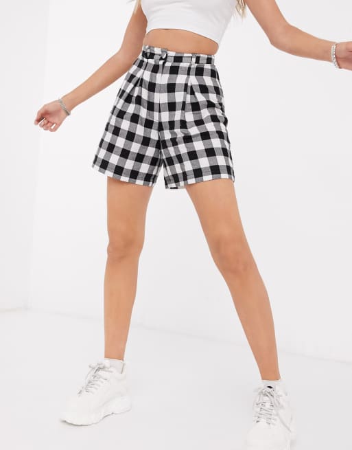 High waisted baby shorts top