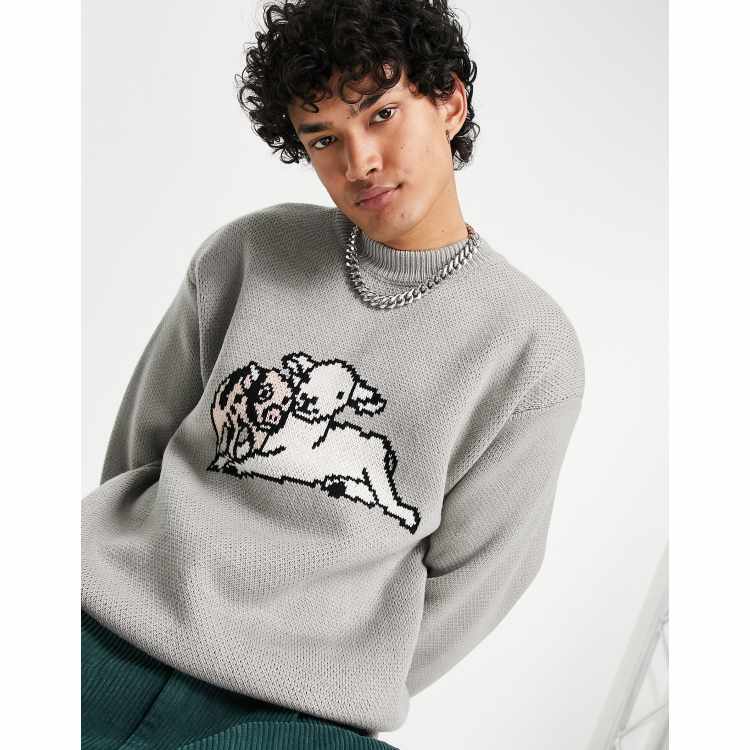 Grey vintage best sale sweater