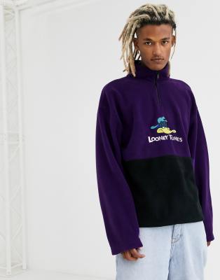 vintage fleece pullover