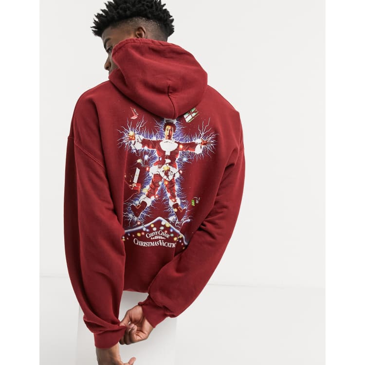Red christmas hoodie store