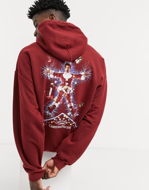 Red christmas hoodie store