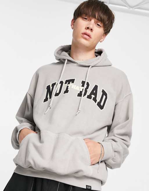 Vintage Supply not that bad hoodie in grey