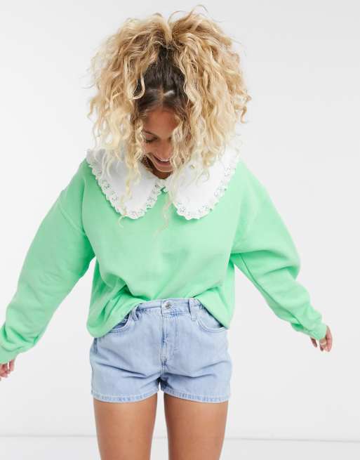 Vintage sweatshirt shop with collar