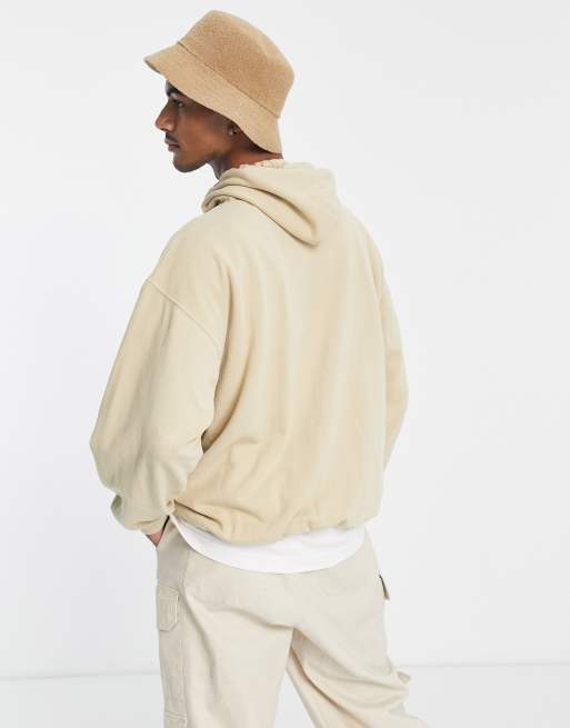 Vintage beige hoodie store