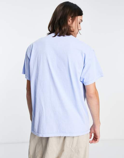 Vintage Supply sound body sound mind t-shirt in blue | ASOS