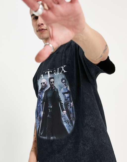 Vintage Supply - T-shirt avec imprimé poster The Matrix - Noir, 4 de 4