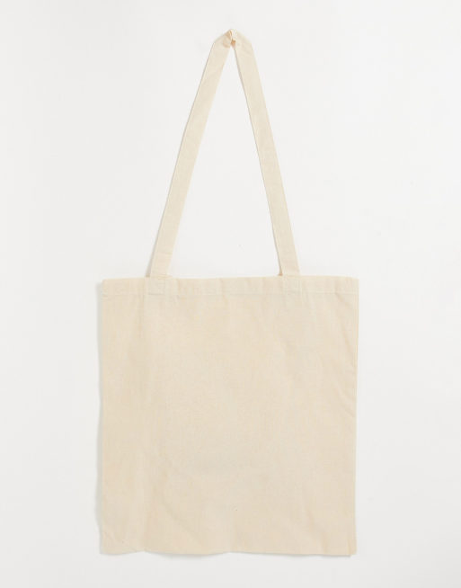 Vintage Supply - Tote bag à imprimé chaîne de télé - Crème, 2 de 4
