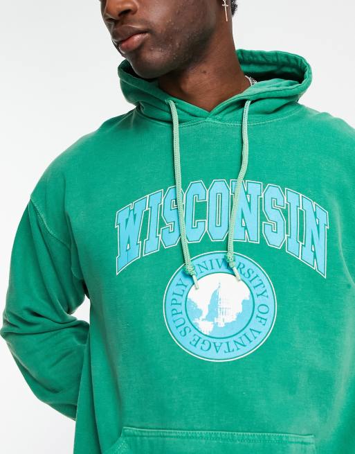 Vintage wisconsin hoodie shop