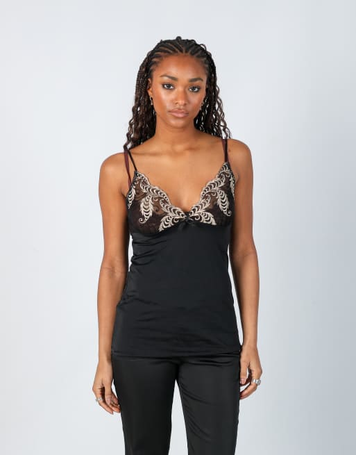 Vintage Sussurri S cami in black