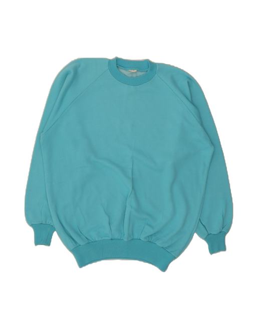 Vintage Sweatshirt Jumper Large In Blue