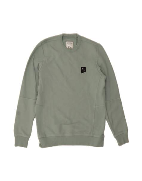 Vintage Sweatshirt Jumper Small In Green - view 1
