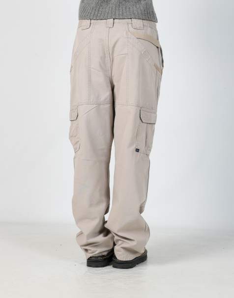 Vintage Tactical Series 28x43 woven cargo pants in beige - view 1