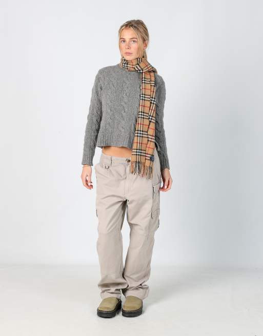 Vintage Tactical Series 28x43 woven cargo pants in beige, 2 of 4