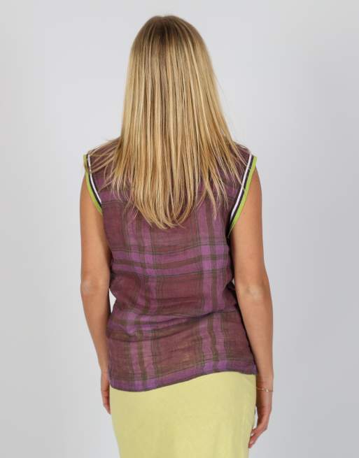 Vintage Takeshy Kurosawa L shirt in purple, 2 of 4