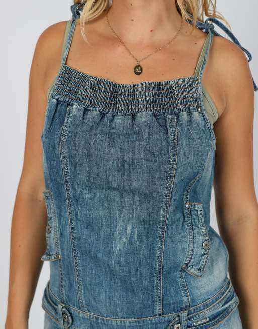 Vintage Take.Two S denim jumpsuit in blue, 4 of 4