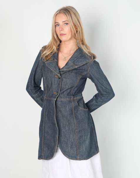 Vintage Terioatto M denim jacket in blue - view 1