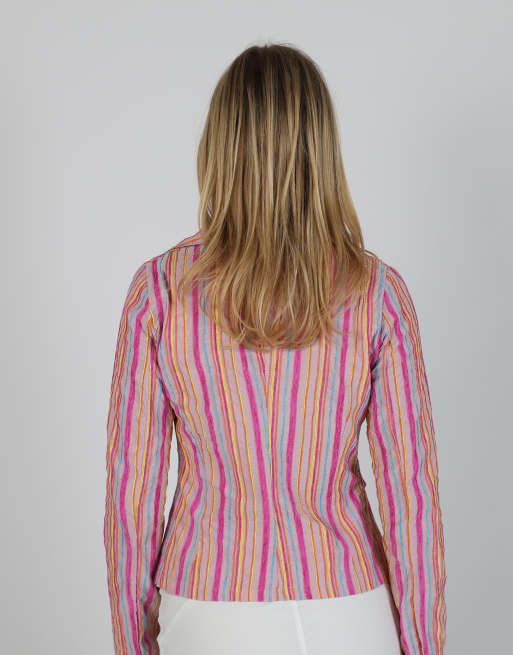 Vintage TGSM S blazer in baby pink, 2 of 4