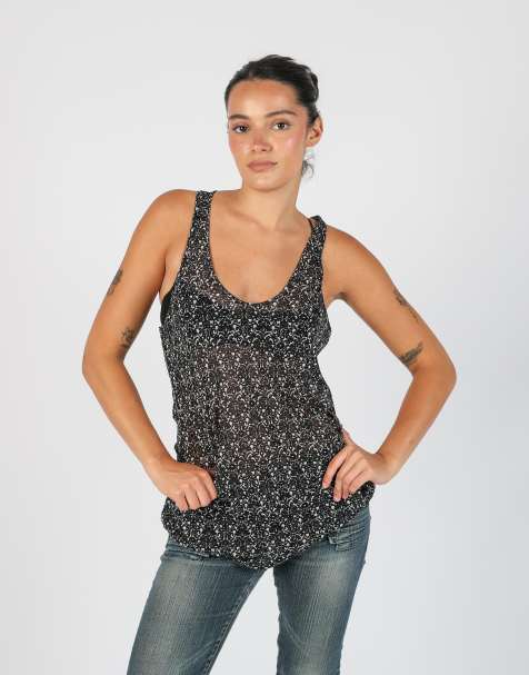 Vintage The Bros M mesh top in black - view 1