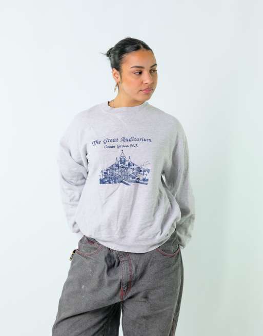 Vintage The Great Auditorium XL Sweatshirt Grey