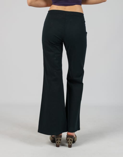 Vintage The Hip Edit XS flare jeans in black, 4 of 4