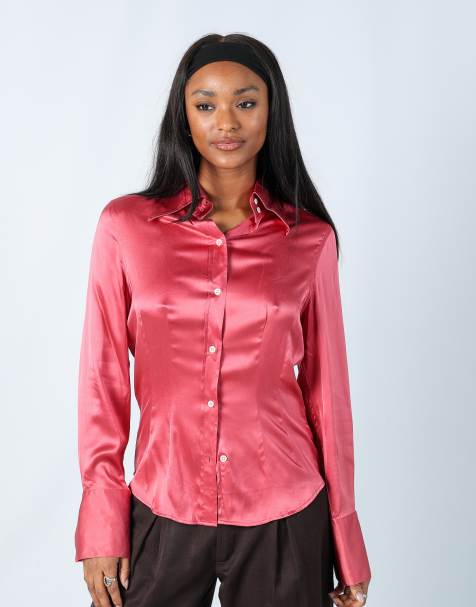 Vintage The Limited M blouse in pink - view 1