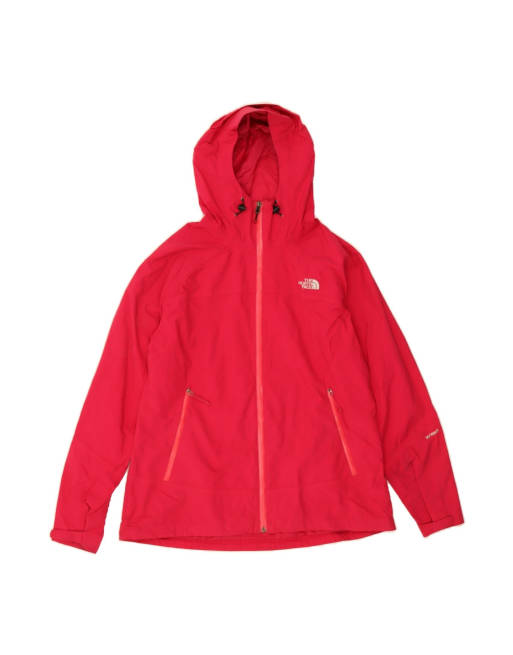 Vintage The North Face Big & Tall Hooded Rain Jacket UK 18 XL In Pink