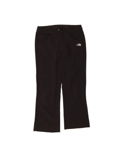 Vintage The North Face Bootcut Casual Trousers US 8 Medium W30 L29 In Black - view 1