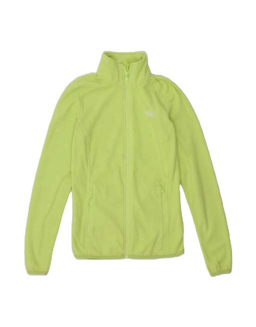 Vintage The North Face Fleece Jacket UK 10 Small In Green